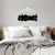 Wallity Zidna dekoracija Nature And Mountain-12, 62x22cm 70x51cm 1.5mm, Crno-bela