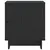 Noćni ormar 2 pcs Crna 43 x 34,5 x 50 cm Konstruirano drvo