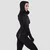 Women‘s Pulse 1/2 Zip Running Sweatshirt Black - GymBeam