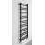 METRO DOS kopalniški radiator 550x1430 mm, črna mat - Črna mat barva - 550x1430 mm - Sapho - METRO DOS - 24 - Jeklo - Oblika H - Oblika H - 550 - 1430 - 4.8 - 14