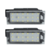 CO2 KOMPLET LUČI LED ZA OSVETLITEV REGISTRSKE TABLICE, AUTOTUNE, ZA RENAULT CLIO III, MASTER II, MEGANE II FL, MEGANE III LAGUNA II FL LAGUNA III TWINGO II