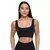 GymBeam Lift Seamless Sports Bra Black