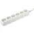 home Produžni kabel, 6 utičnice, 1.5mm2, 3 met, bijeli - NV 6-3/WH/1,5