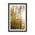Plakat s paspartujem gozd v jesenskih barvah - 30x45 black