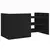 TV ormarić crni 80 x 35 x 40 cm od konstruiranog drva