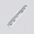 Sollux SL.1536 - Luster na sajli KARBON 2xGU10/10W/230V beli