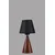 Opviq Stona lampa Juno, Braon-crna