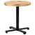 vidaXL Bistro miza okrogla O 70x75 cm robusten mangov les