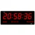 HoTai Zidni LED sat, 30x75 cm, Crni