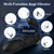 Paloqueth Anal Prostate Stimulator with Thrusts & Vibrations & Remote Control Black