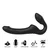 Ibiza Strapless Vibrator with Remote Control Push Button Black