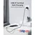 USB tip-C kabl za super brzo punjenje M/M, 1.8m, 240W/480Mbps, Pleteni, Crni
