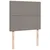 Vidaxl Box spring postelja z vzmetnico taupe 120x200 cm blago