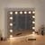 LED Ogledalo za Toaletni Stolić Bijela 50 x 10 x 44 cm