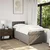 vidaXL vidaXL Box spring postelja z vzmetnico taupe 80x200 cm blago, (21292015)