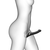 strap-on-me Multi Orgasm Strap-On Vibrator with Licking Stimulator Black L