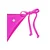LASCANA Bikini hlačke magenta