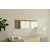 HANAH HOME Ogledalo Lariya White Walnut