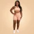 BeastPink Venture Sports Bra Peach