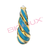 UHANI BJT366 TURQUOISE GP ZLAT