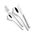 Stainless steel cutlery set, 24 pieces, Bari - BRA