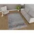 Siva pralna preproga 180x120 cm - Vitaus