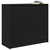 Komoda crni hrast 85x34x76 cm konstruirano drvo