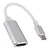Adapter USB 3.1 tipa C na HDMI 4K kabel črne barve