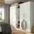 PAX / FORSAND Garderober, bela/bela, 250x60x201 cm