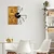 WALLXPERT 29 Zidni sat Wooden Clock, Crni