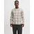 JACK & JONES Srajca JPRBLUBROOK greige/oranžna/črna/bela