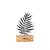 Aberto Design Dekorativna figura M-032, 17x27x3.5 cm, Crna