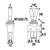 Preklopno stikalo 1 vezje 20 A 12 V DC OFF - ON rdeča LED