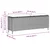 Vrtna klupa s jastukom crna 110x30x40,5 cm poliratan
