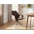 Stol Brea 236 (Rjava) Rjava, 89x50x56cm, Blago, Kovina