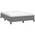Vidaxl Posteljni okvir brez vzmetnice temno siv 137x190 cm blago