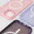 Maska Mag Case Candy Shield za iPhone 15 svetlo zelena