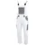 Lacuna Radne farmer pantalone North Tech, Bele