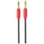 HOCO audio kabel - UPA11 AUX jack 3,5mm - 1m - Crvena / Crna KP26691