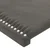LED uzglavlje tamnosivo 147x16x78/88 cm baršunasto