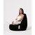Atelier del Sofa Lazy bag Crni
