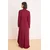 Trendyol Modest Ženska haljina Tctss26Db00013, Bordo