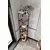 HANAH HOME Polica za knjige Bookcase 6 Corner Walnut