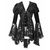 Ženski plašč DEVIL FASHION - Hollow Devotion Gothic - CT166