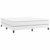 vidaXL Box spring postelja z vzmetnico bel 160x200 cm umetno usnje