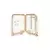 Konges Slojd kovček TRANSPARENT TRAVEL SUITCASE