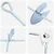 Zemaljska sidra 6 pcs Srebrna O10 x 40 cm Galvanizirani metal