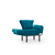 Atelier del Sofa Fotelja Nitta 95x85x70cm Petrolej