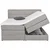 Esposa BOXSPRING POSTELJA 160 cm x 200 cm , tekstil siva