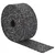 Gumena granulatna ploča Crna 200 x 10 x 0,8 cm Guma